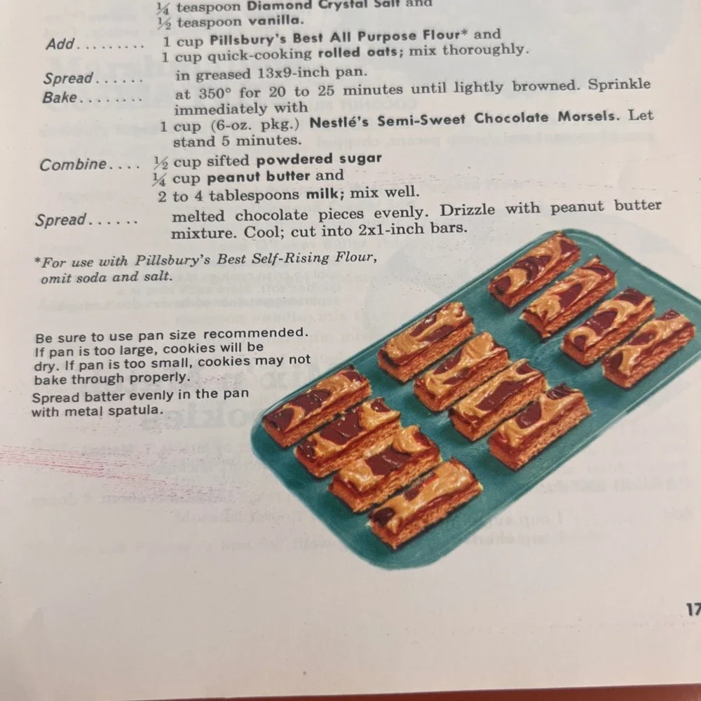 Vintage 1961 Pillsbury 13th Grand National Bake-Off Cookbook 100 Recipes Booklet